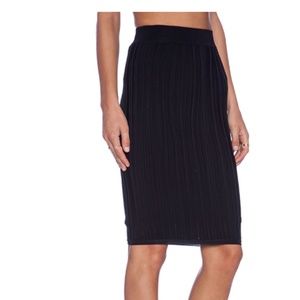 Black Torn by Ronny Kobo Ronny Skirt Size S NWT
